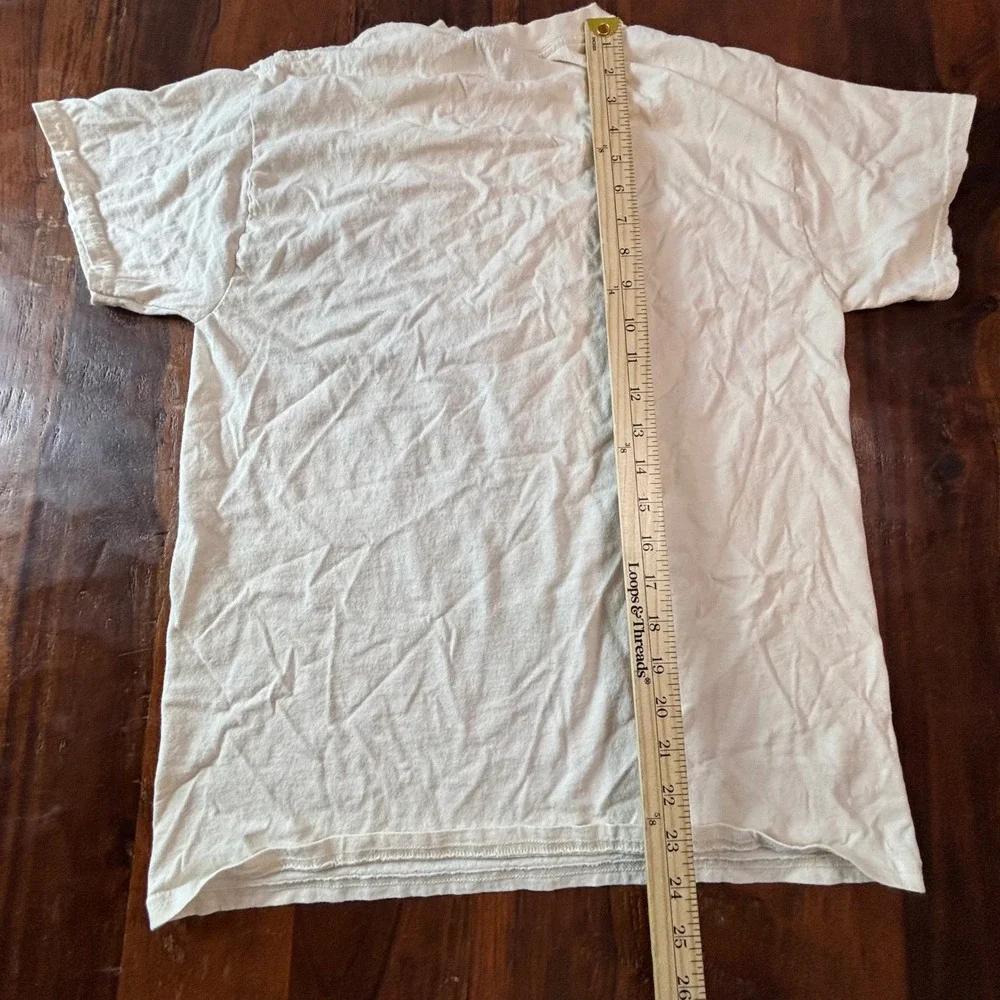 Little Big Town Band Graphic Tee Cream Gildan Heavy Cotton Size Medium